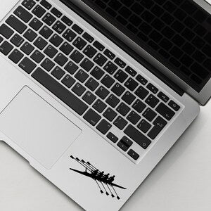 Rowing Sticker | car decal | laptop decal | window decal |