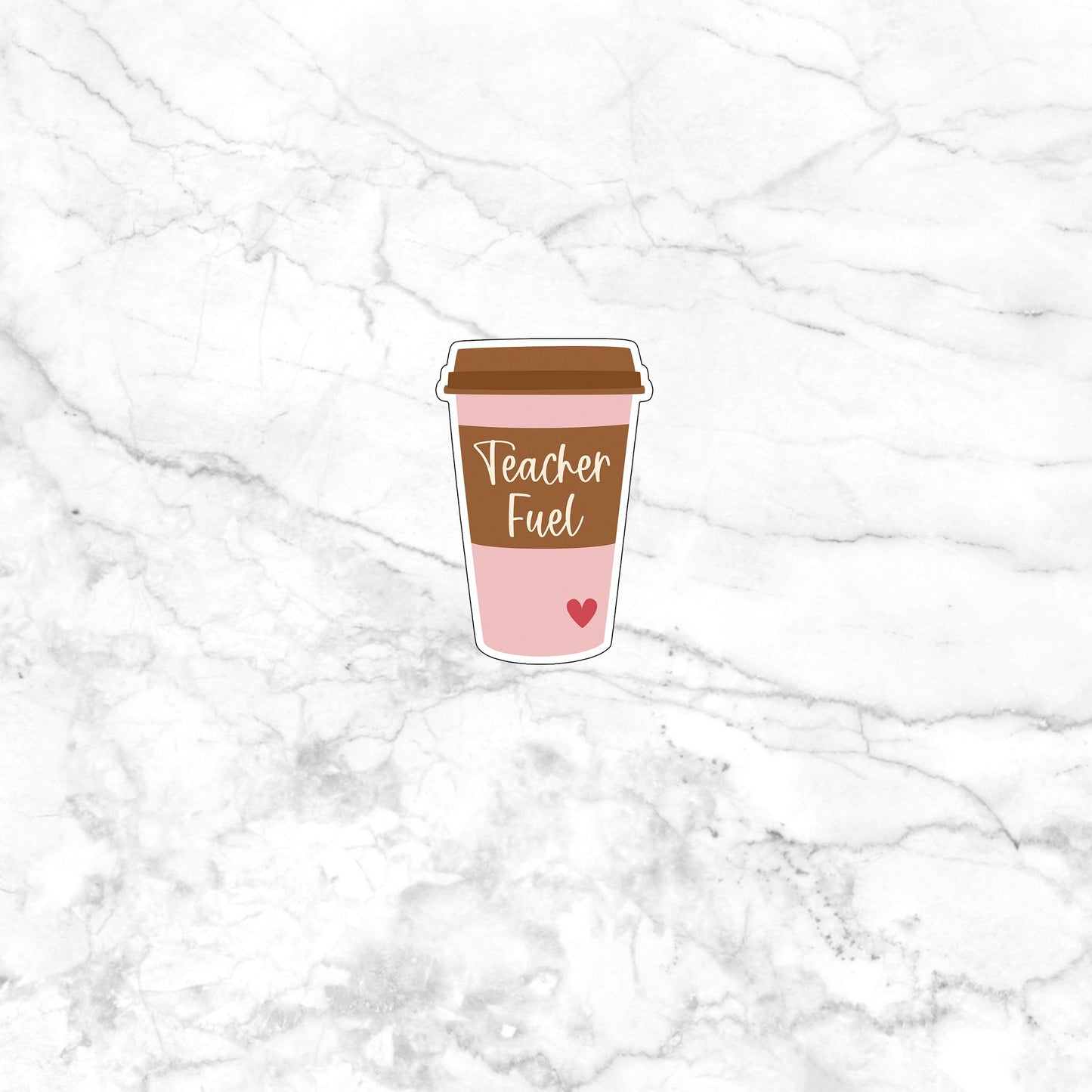 teacher-fuel-sticker Sticker