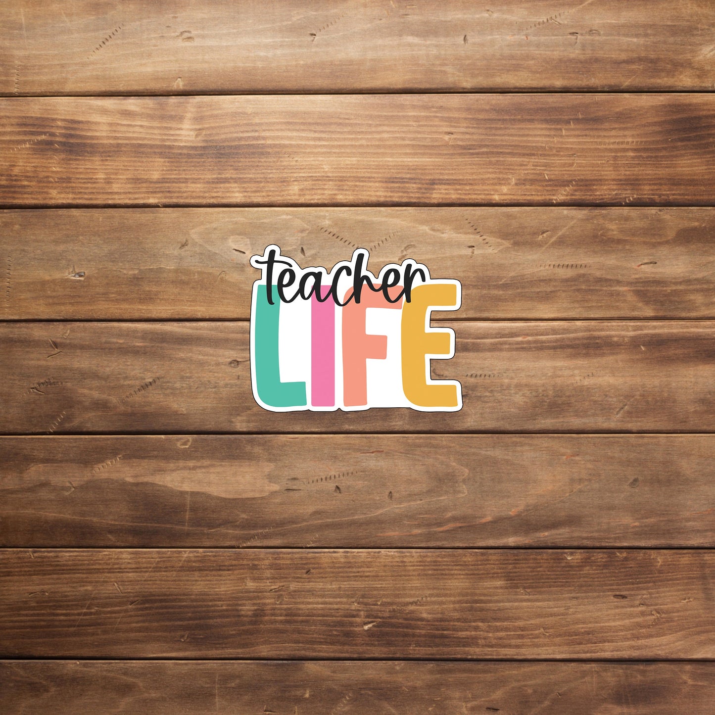 teacher-life-sticker Sticker