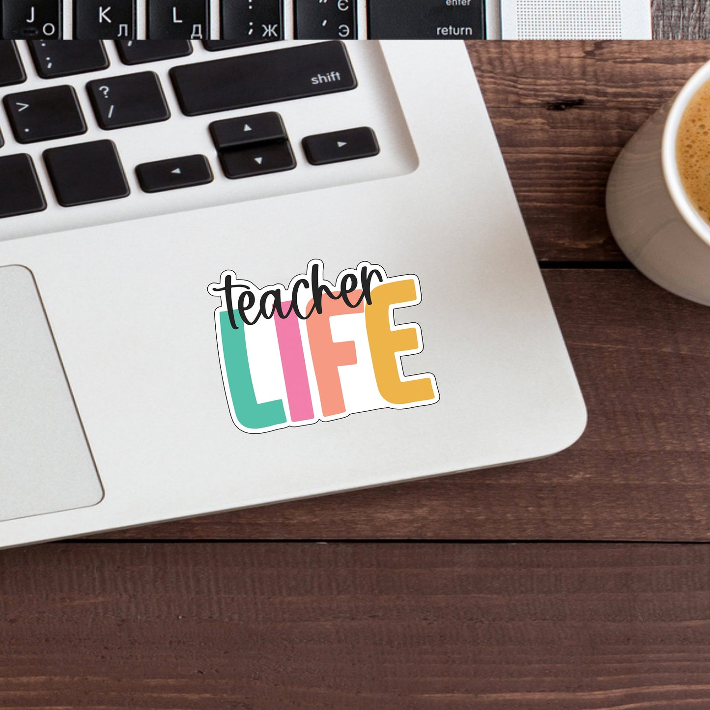 teacher-life-sticker Sticker