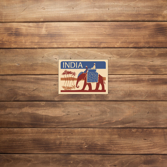 India Sticker, Travel Stickers