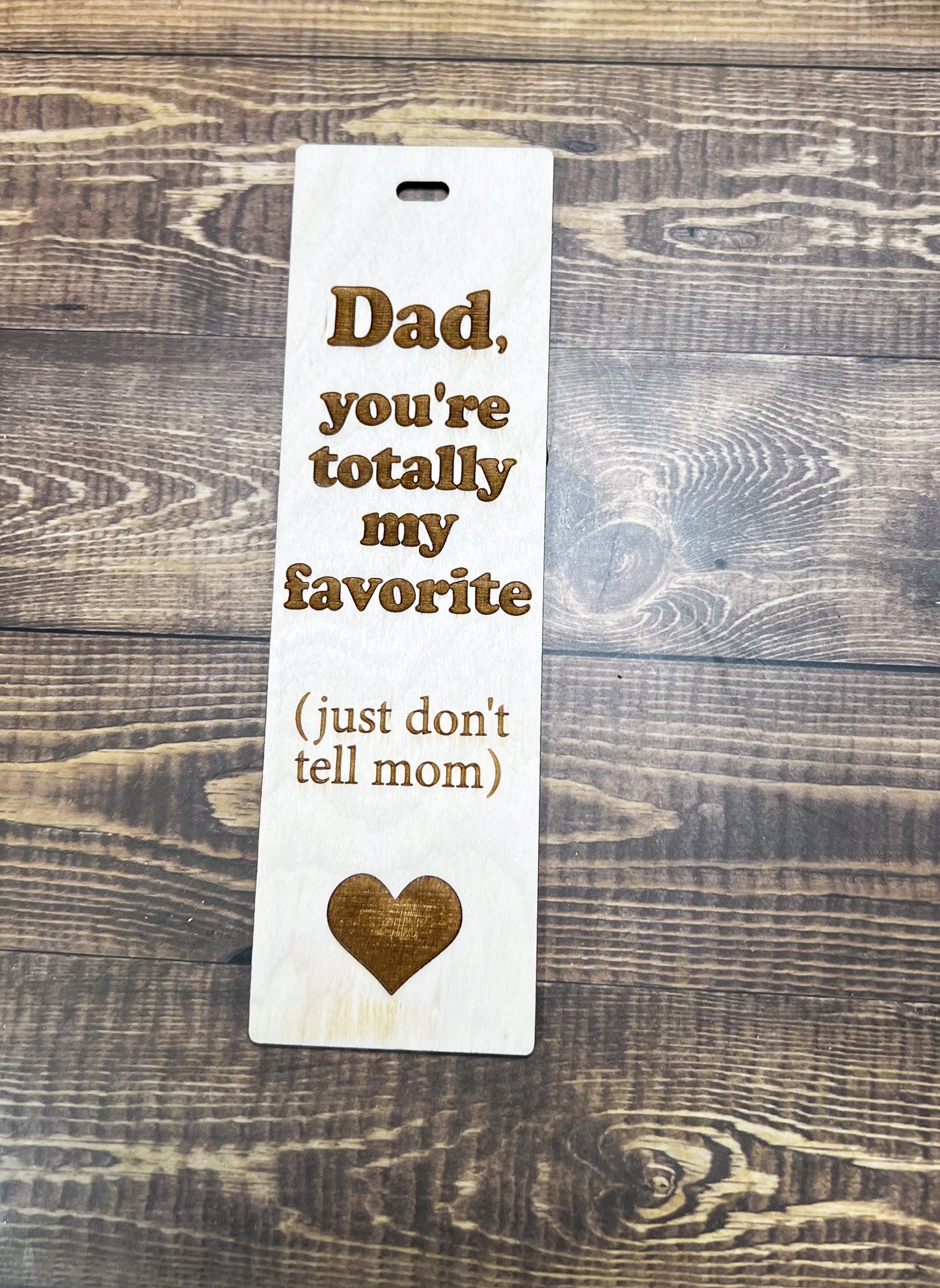 Dad Bookmark, Gift for Dad