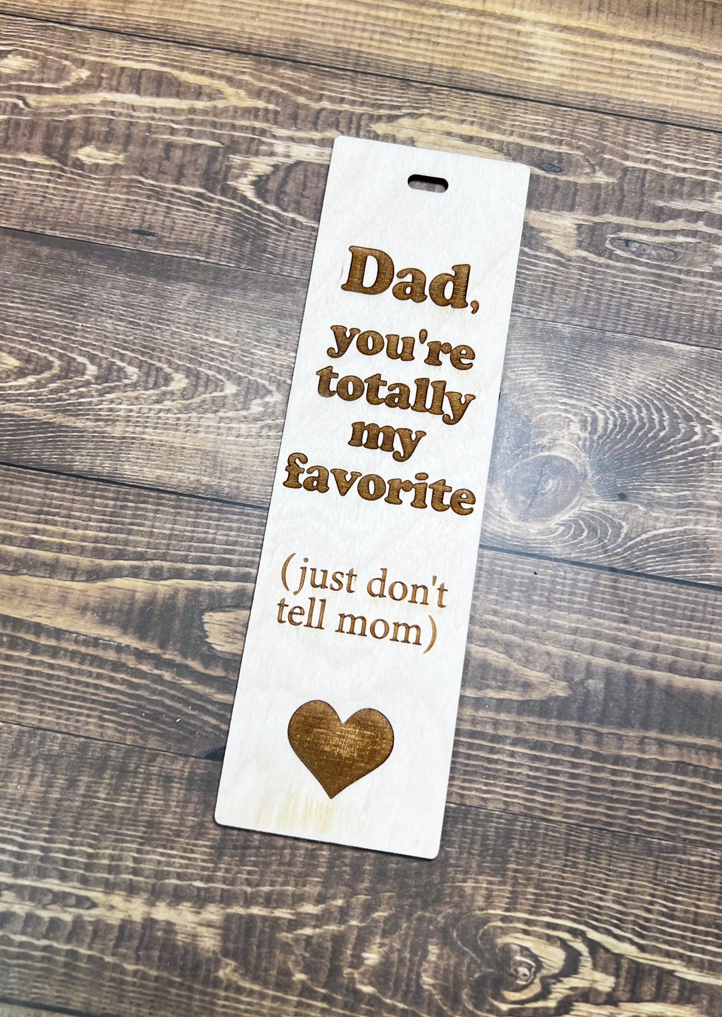 Dad Bookmark, Gift for Dad