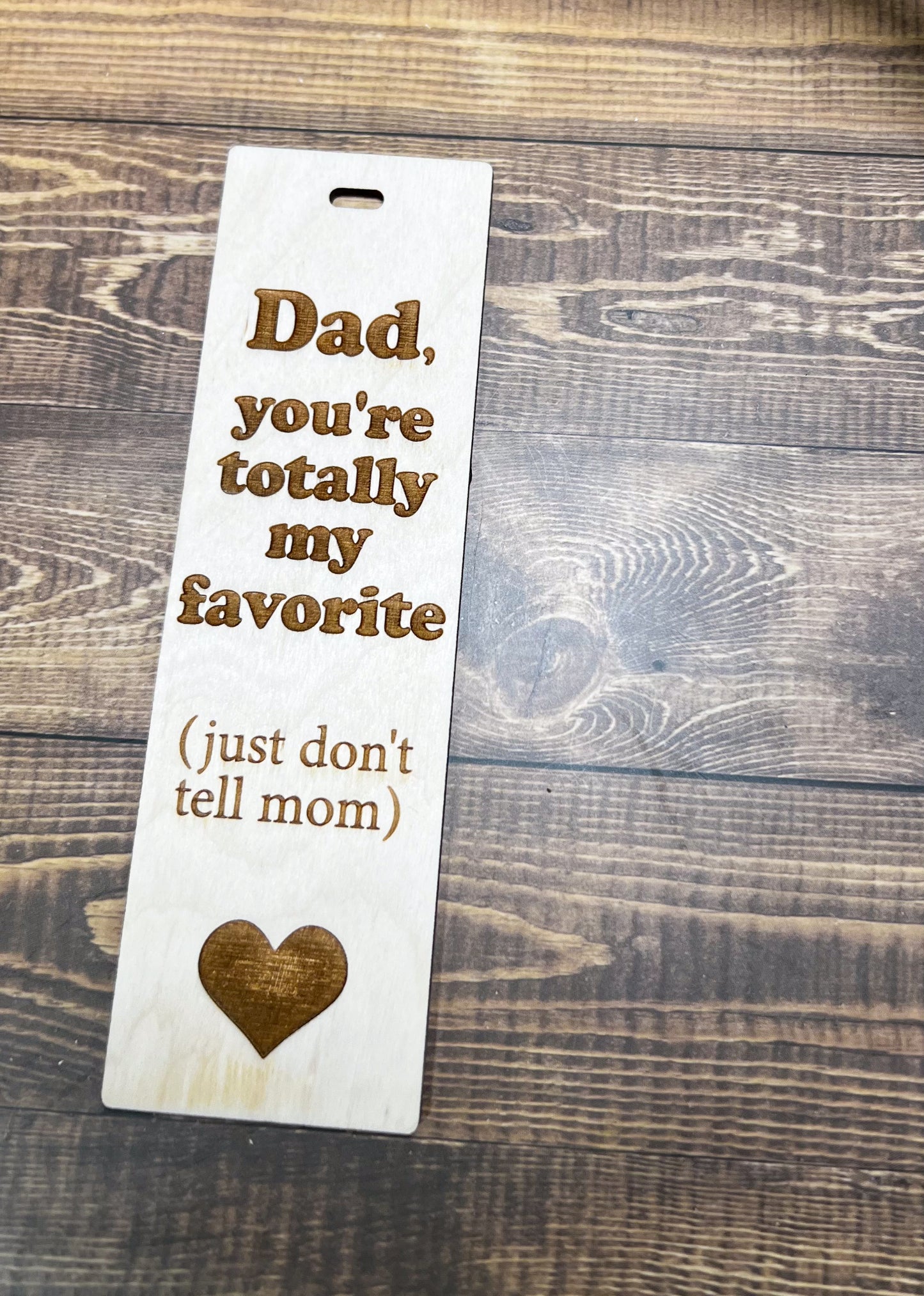 Dad Bookmark, Gift for Dad