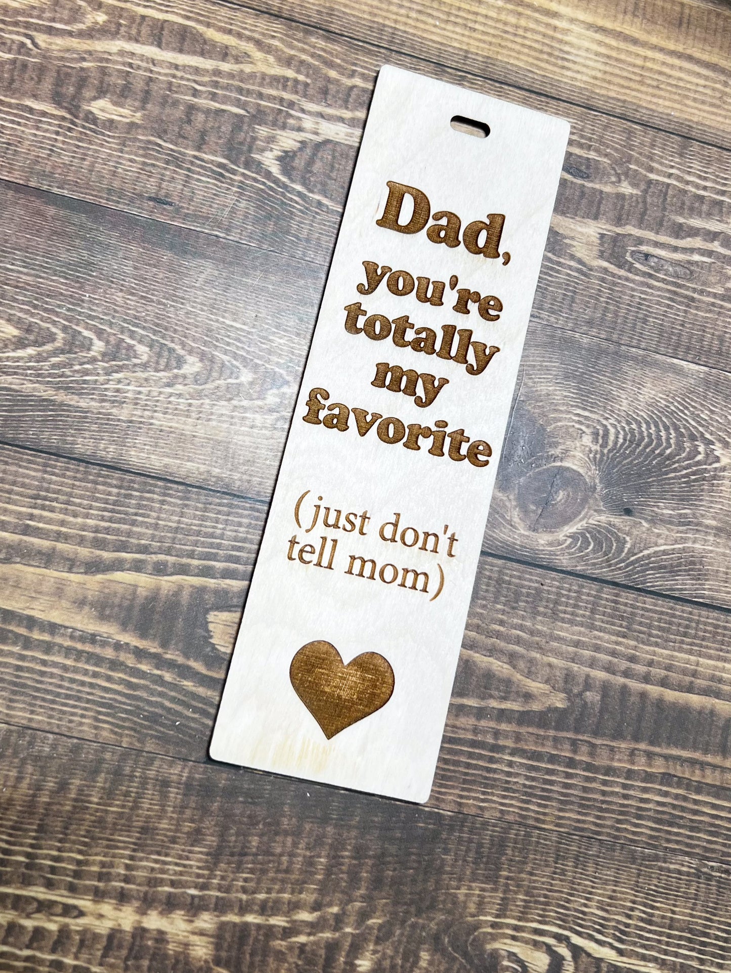 Dad Bookmark, Gift for Dad