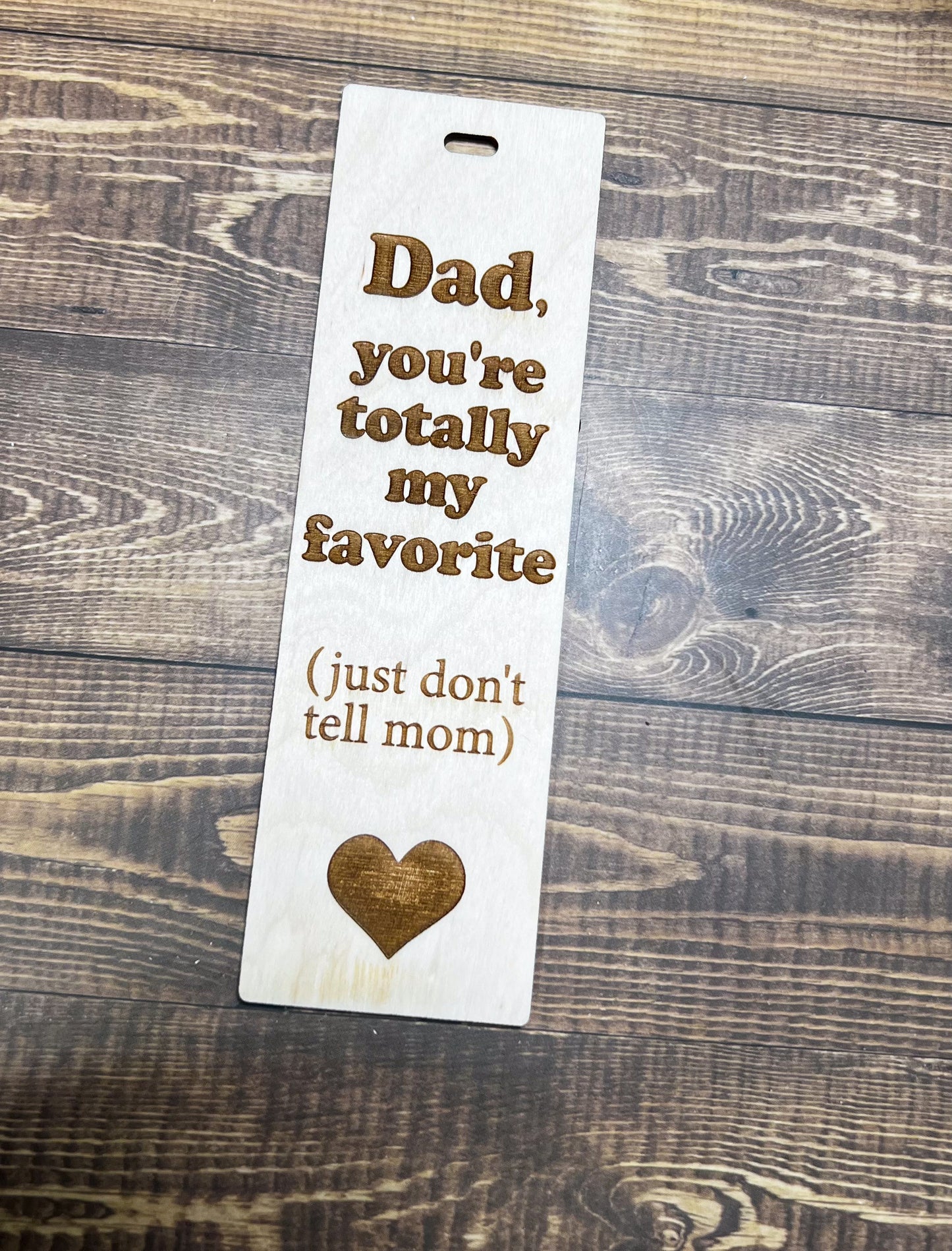 Dad Bookmark, Gift for Dad