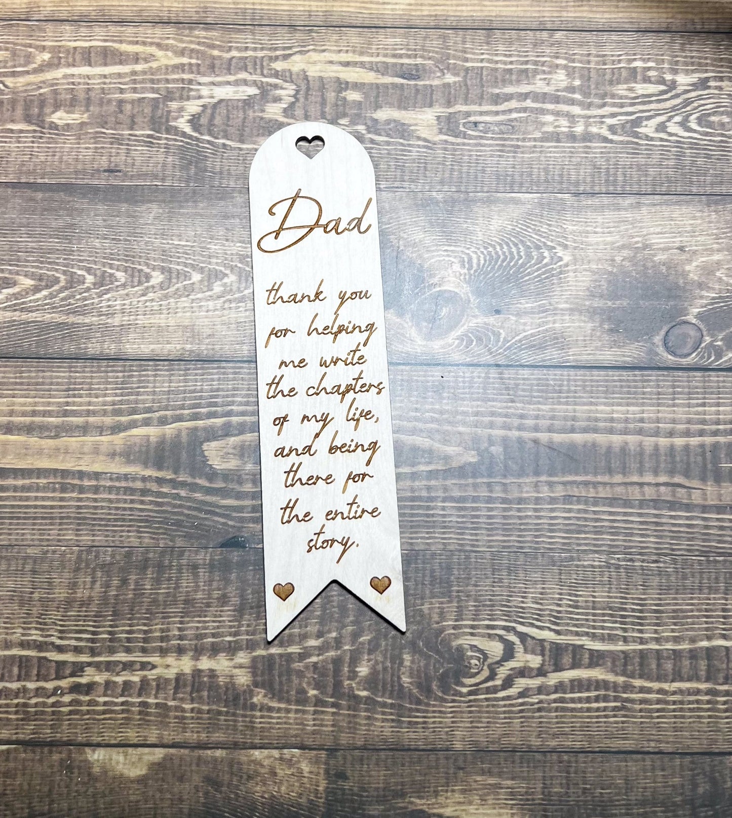 Dad Bookmark, Gift for Dad v2