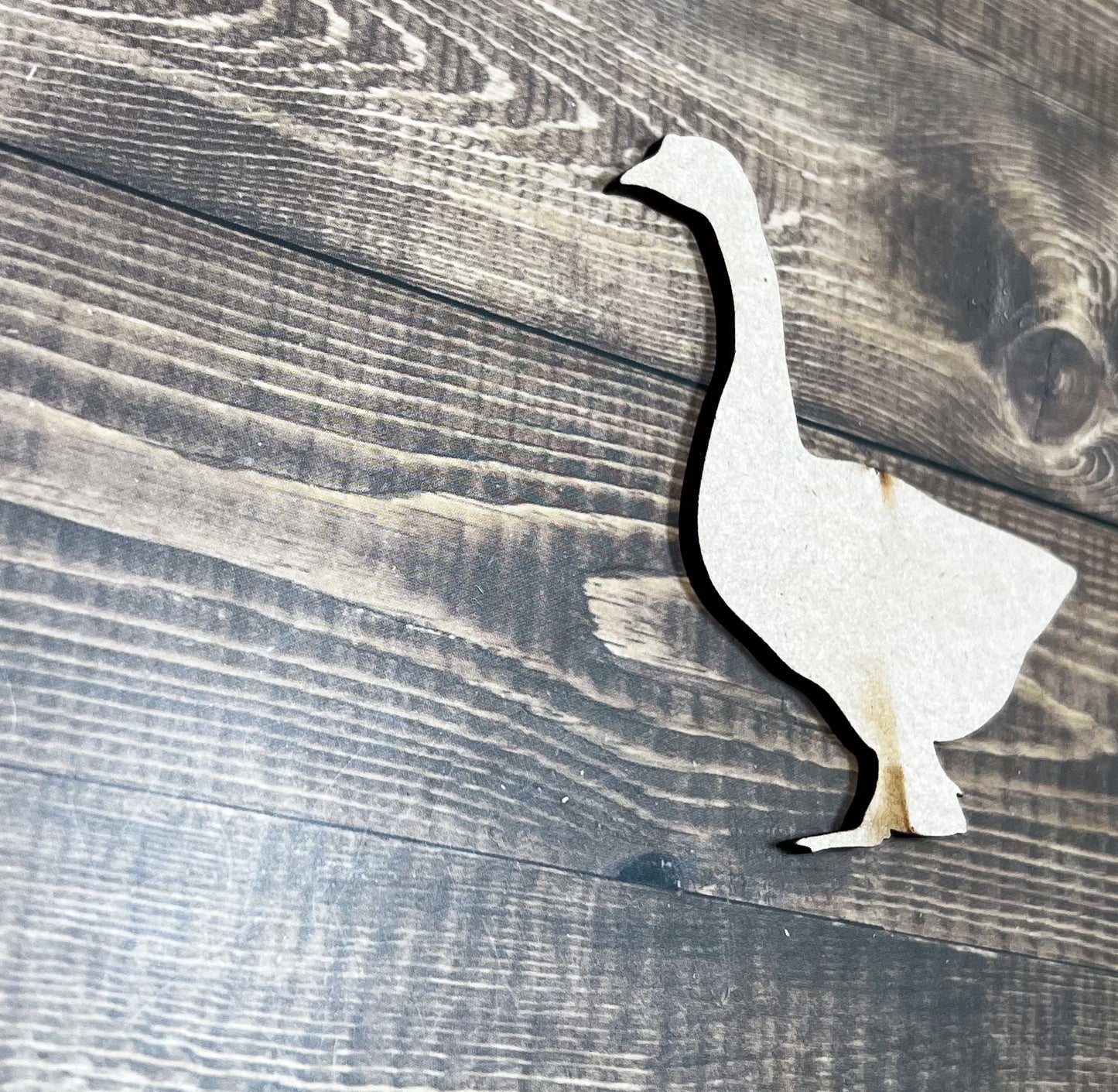 Goose Cut Shape - Ideal for DIY Projects and Custom Painting