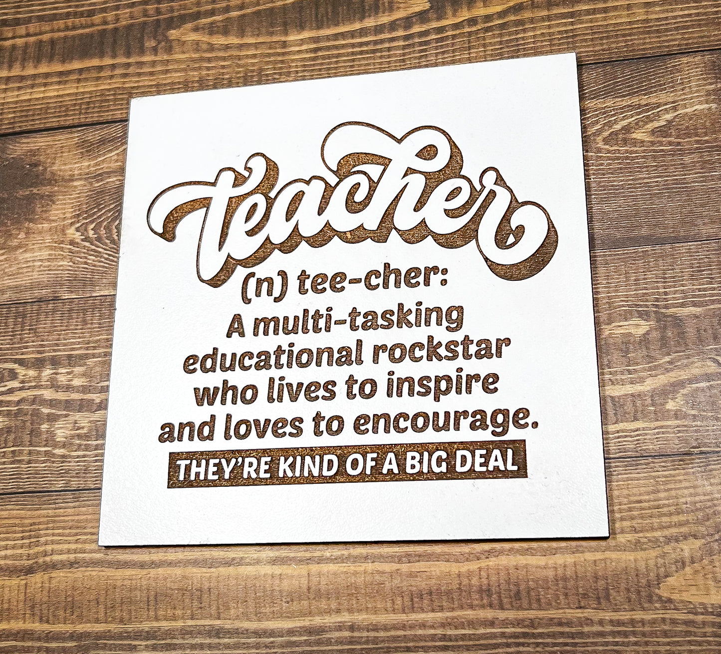 Teacher Sign