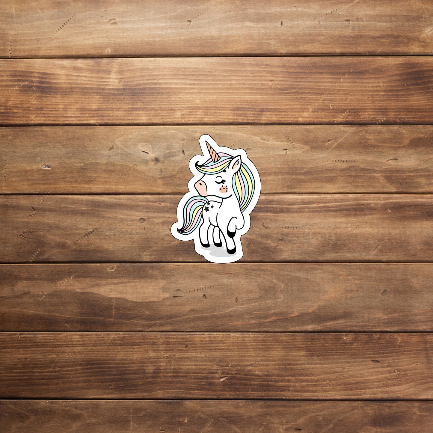 Cute Unicorn Printable Sticker 3 Stickers