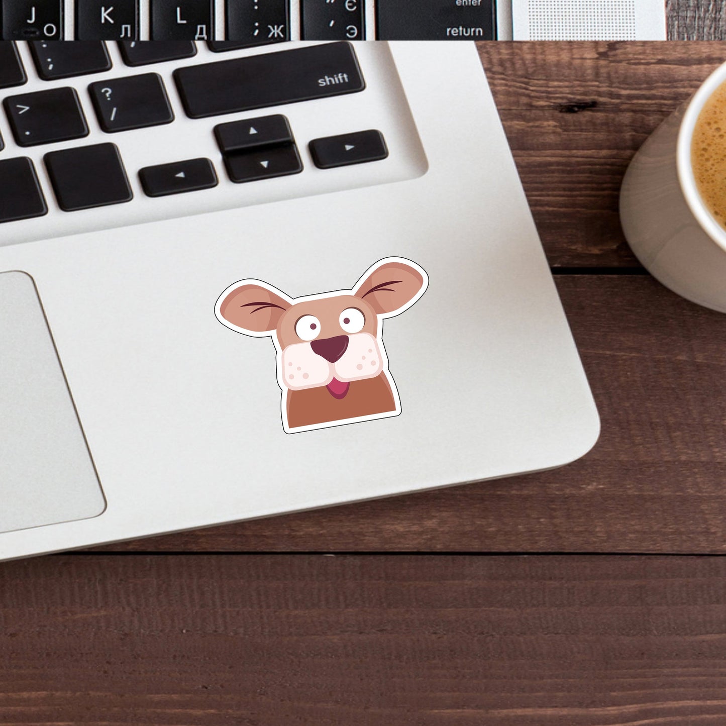 Dog Sticker, Express Yourself with our Unique Vinyl Stickers for Laptops, Tablets, and More!