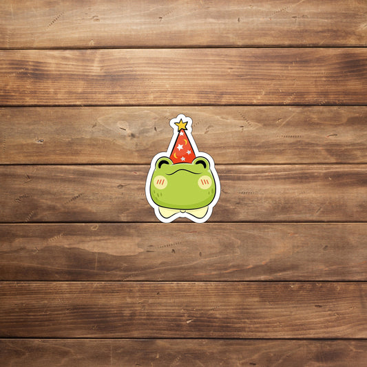 Frog Face sticker Stickers