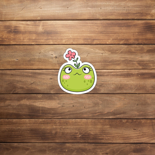 Frog Face sticker Stickers