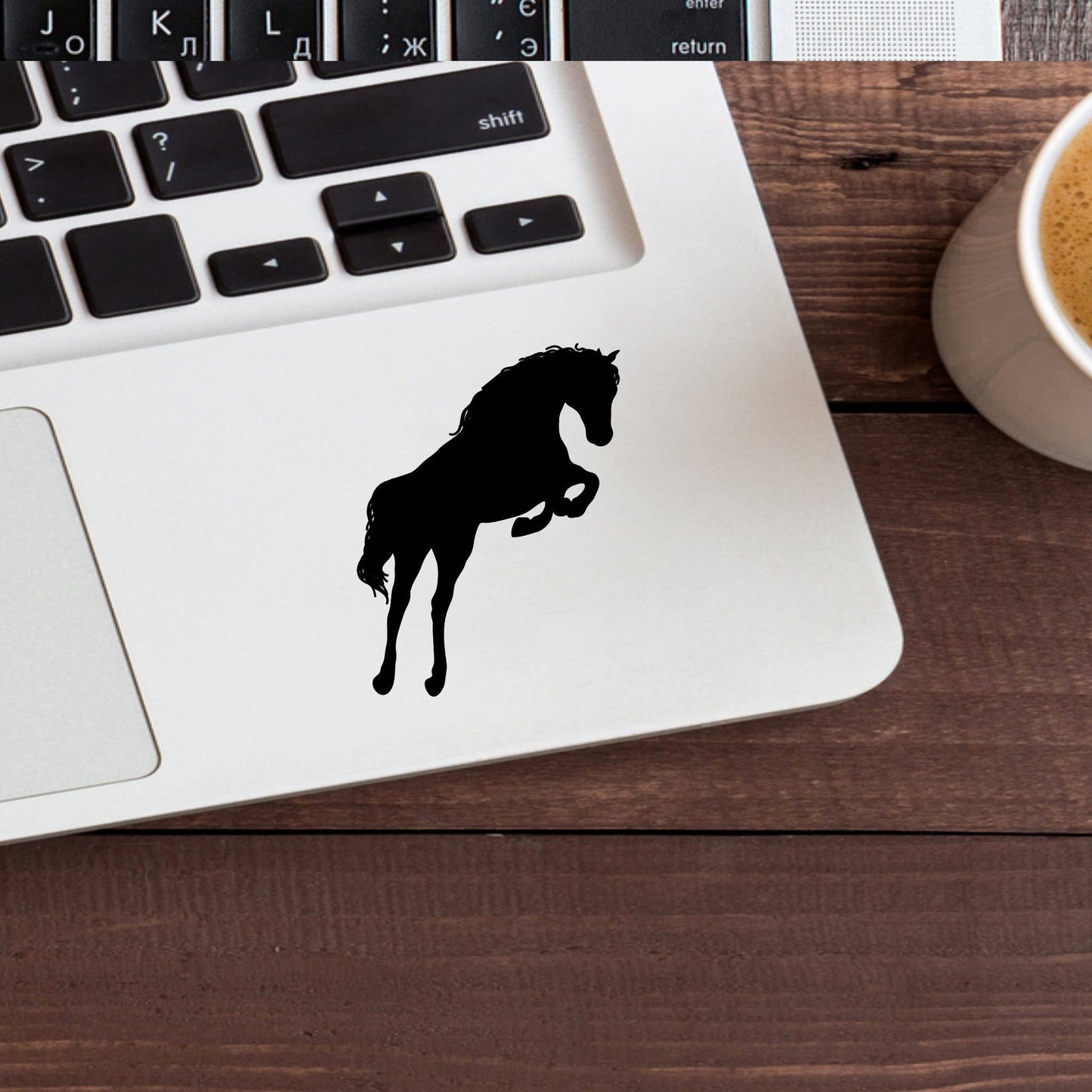 Horse Vinyl Sticker , car decal , laptop decal , window decal ,