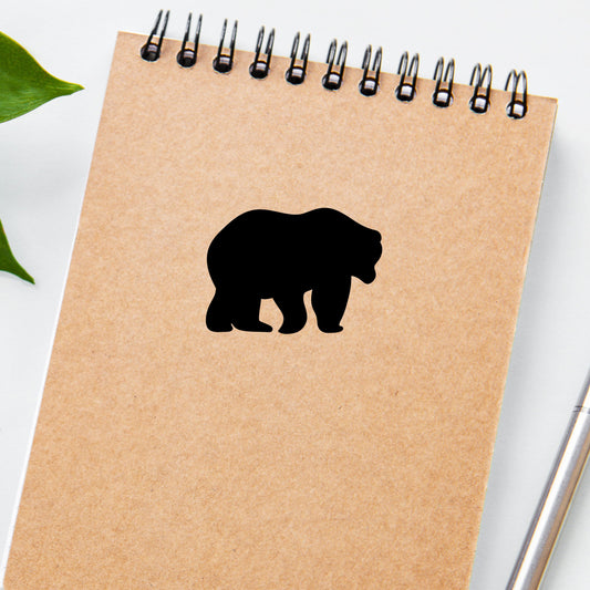 Bear Vinyl Sticker , car decal , laptop decal , window decal ,