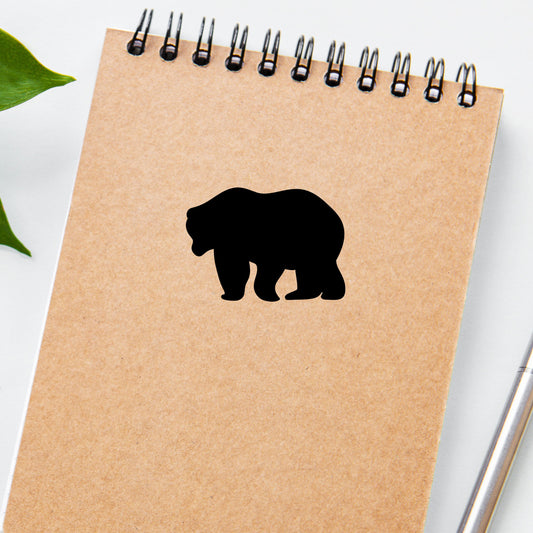 Bear Vinyl Sticker , car decal , laptop decal , window decal ,