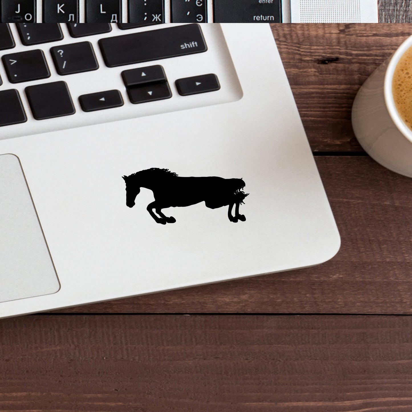 Horse Vinyl Sticker , car decal , laptop decal , window decal ,