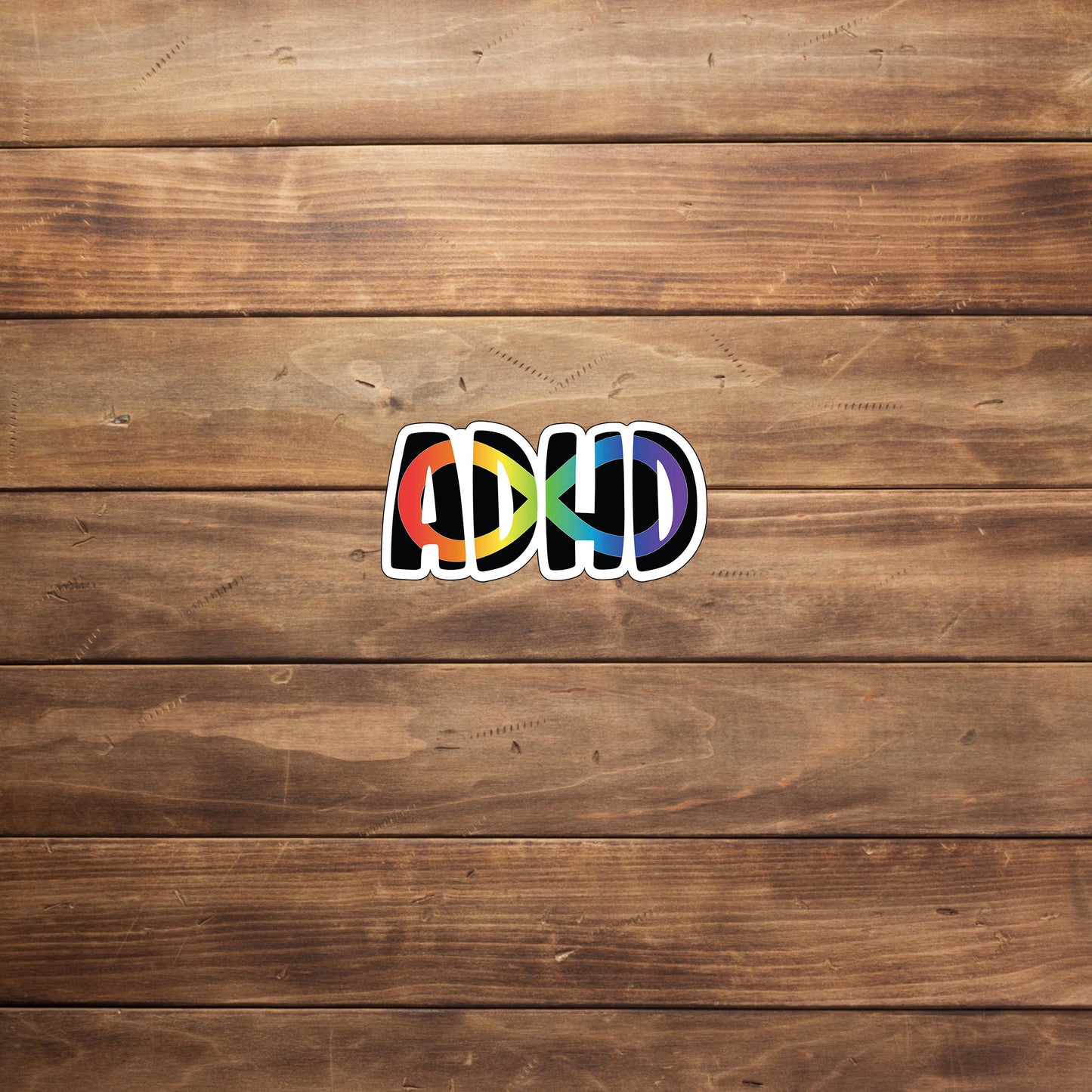 ADHD Infinity Sticker, Vinyl sticker, laptop sticker, Tablet sticker