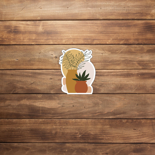 Aesthetic Plant Illustration Stickers