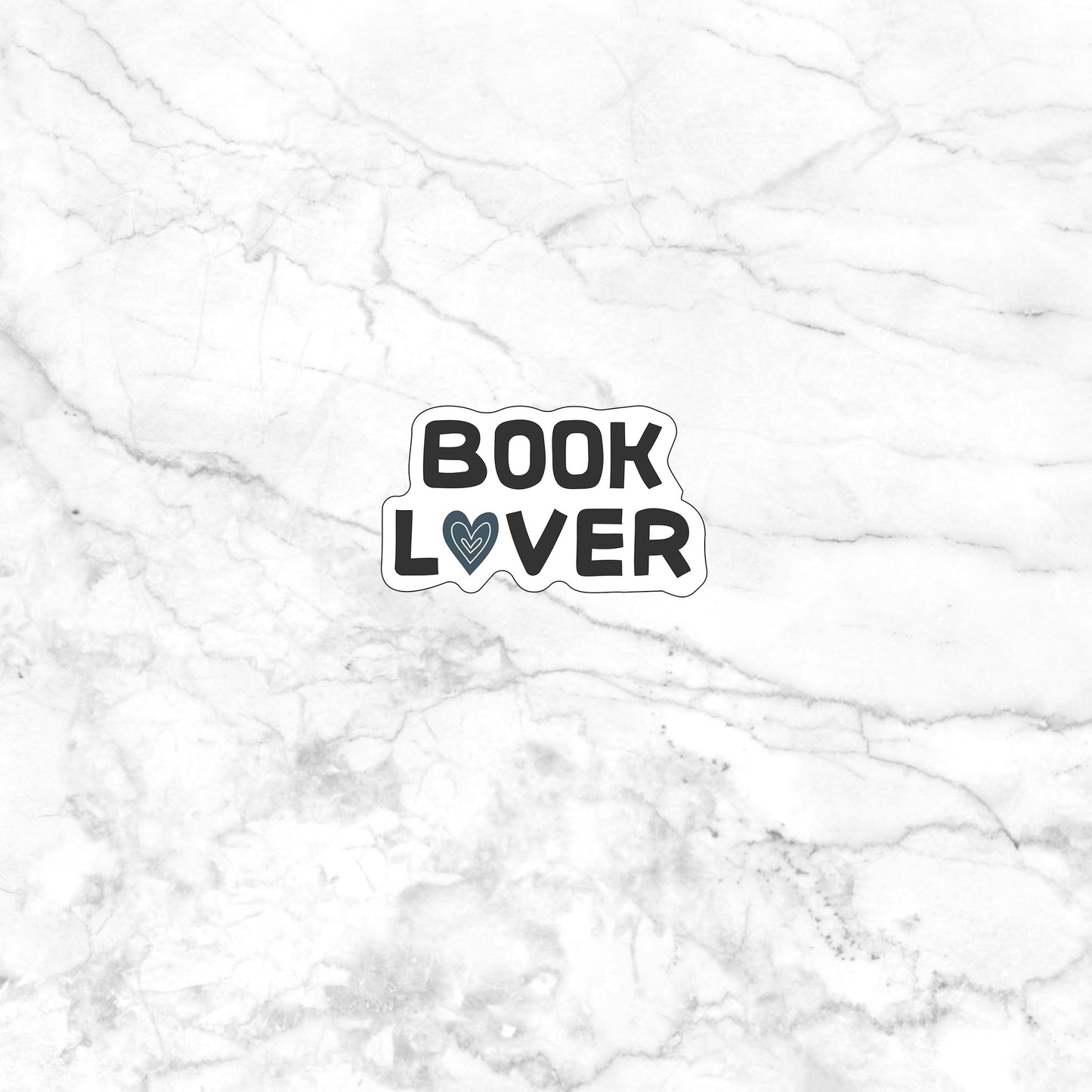 Book Lover Sticker, Vinyl sticker, laptop sticker, Tablet sticker