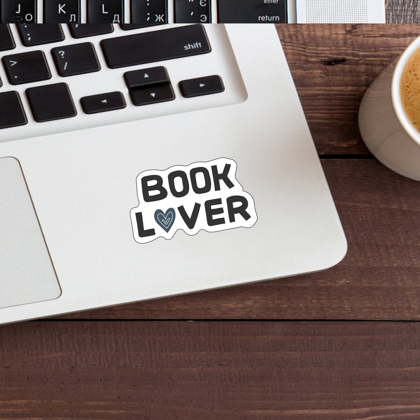 Book Lover Sticker, Vinyl sticker, laptop sticker, Tablet sticker