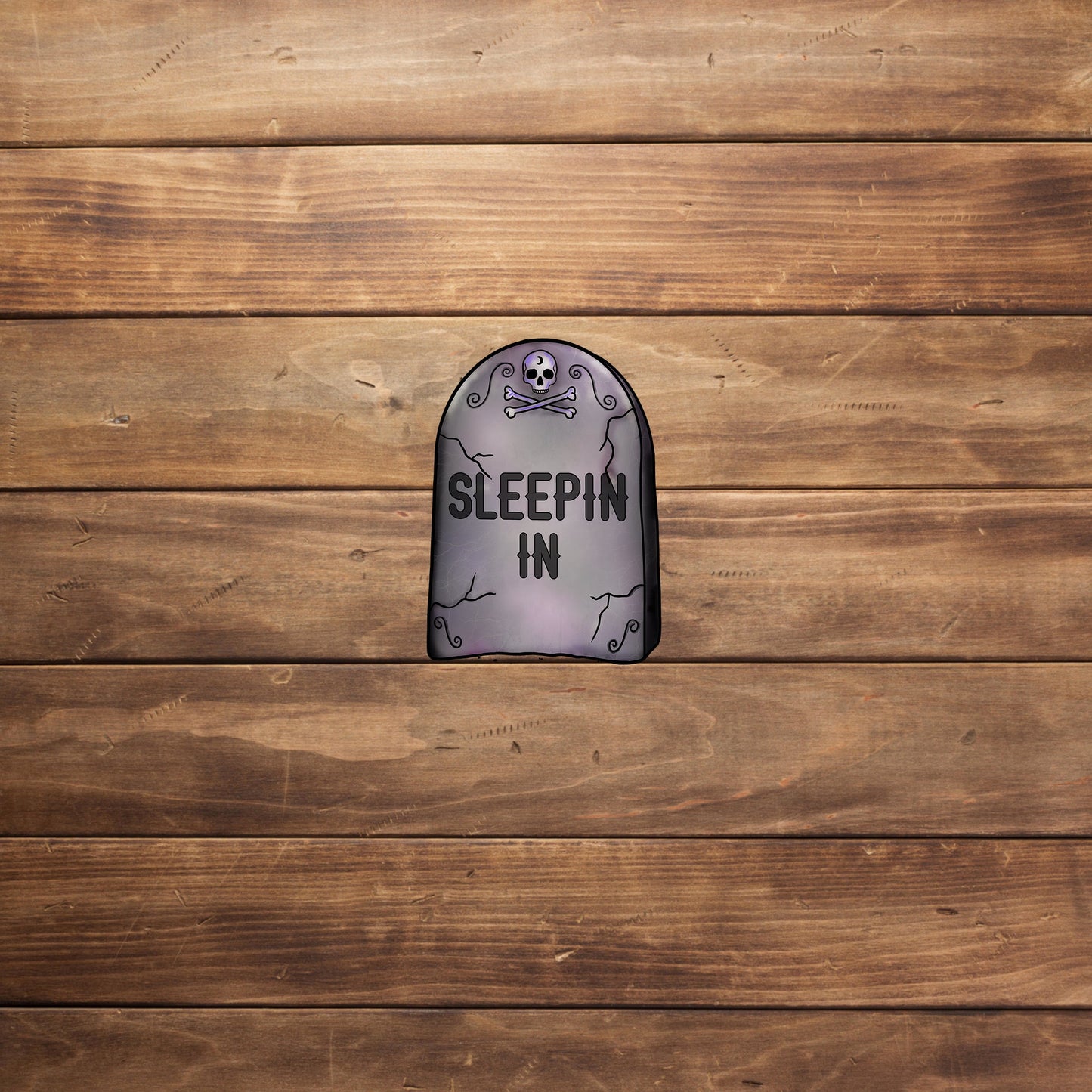 Pastal Goth Sticker,  Grave stone Sticker