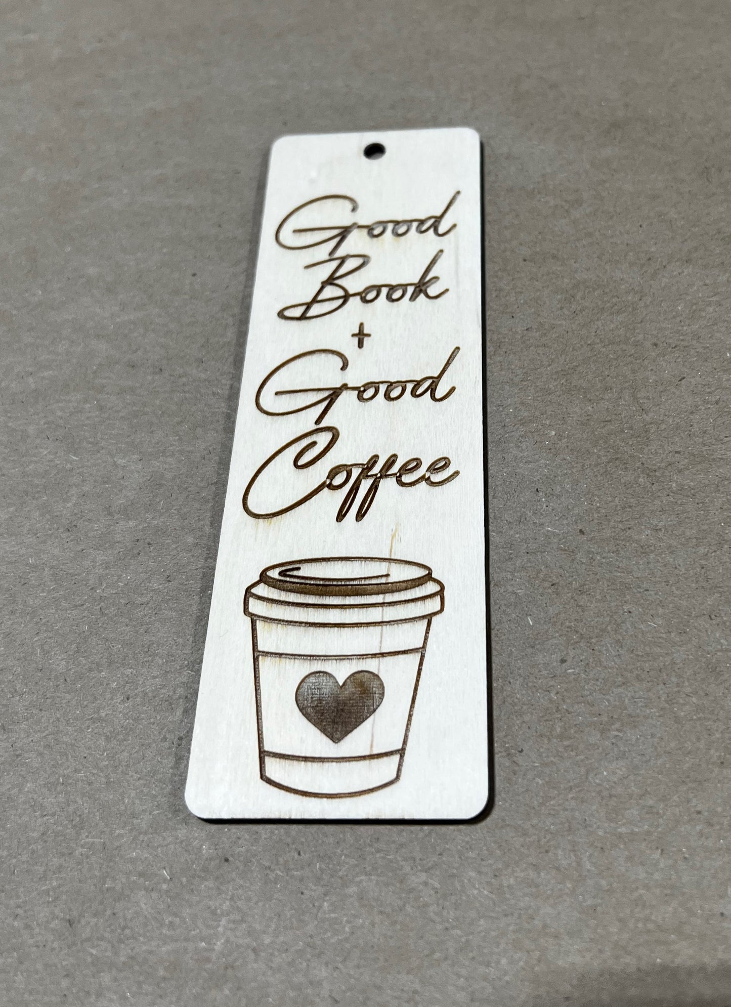 Good Book & Good Coffee Bookmark, Book Mark, Book Lover gift