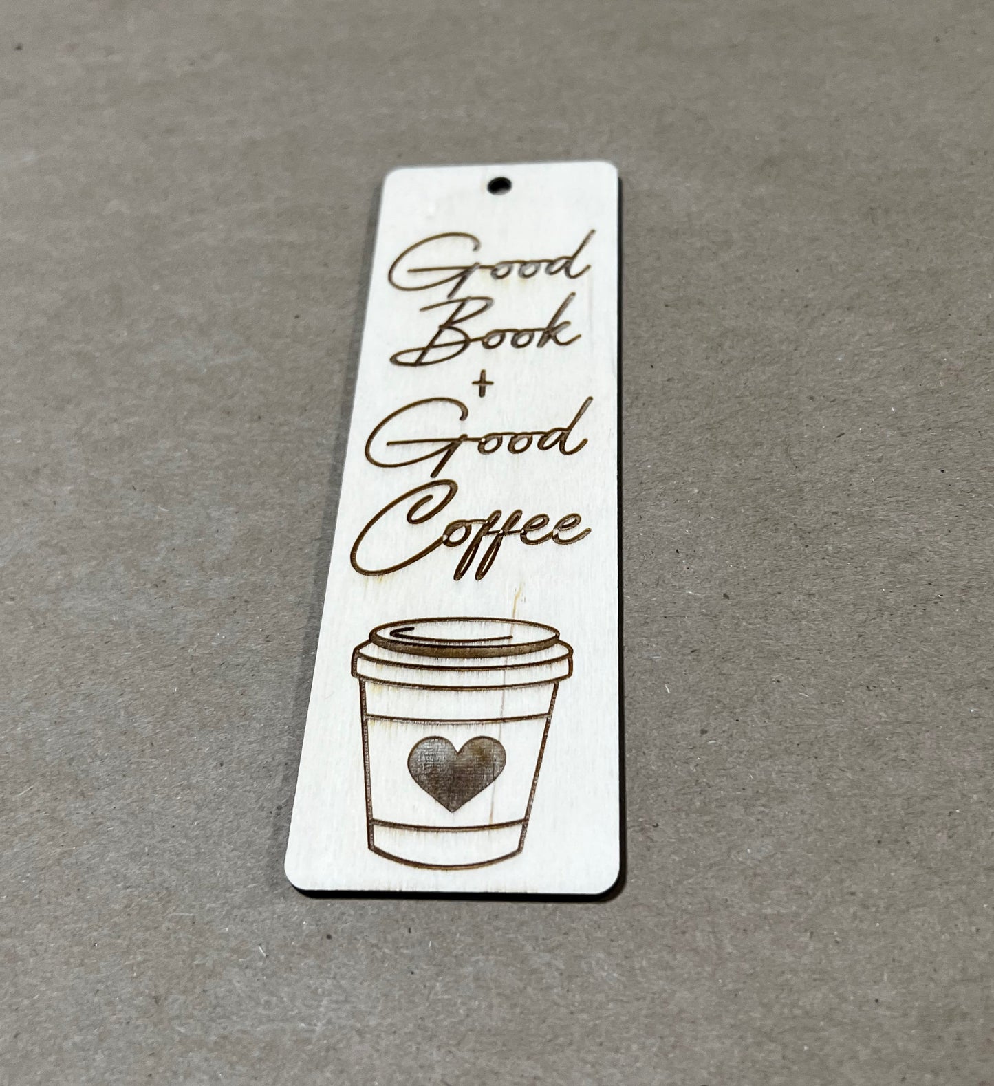 Good Book & Good Coffee Bookmark, Book Mark, Book Lover gift