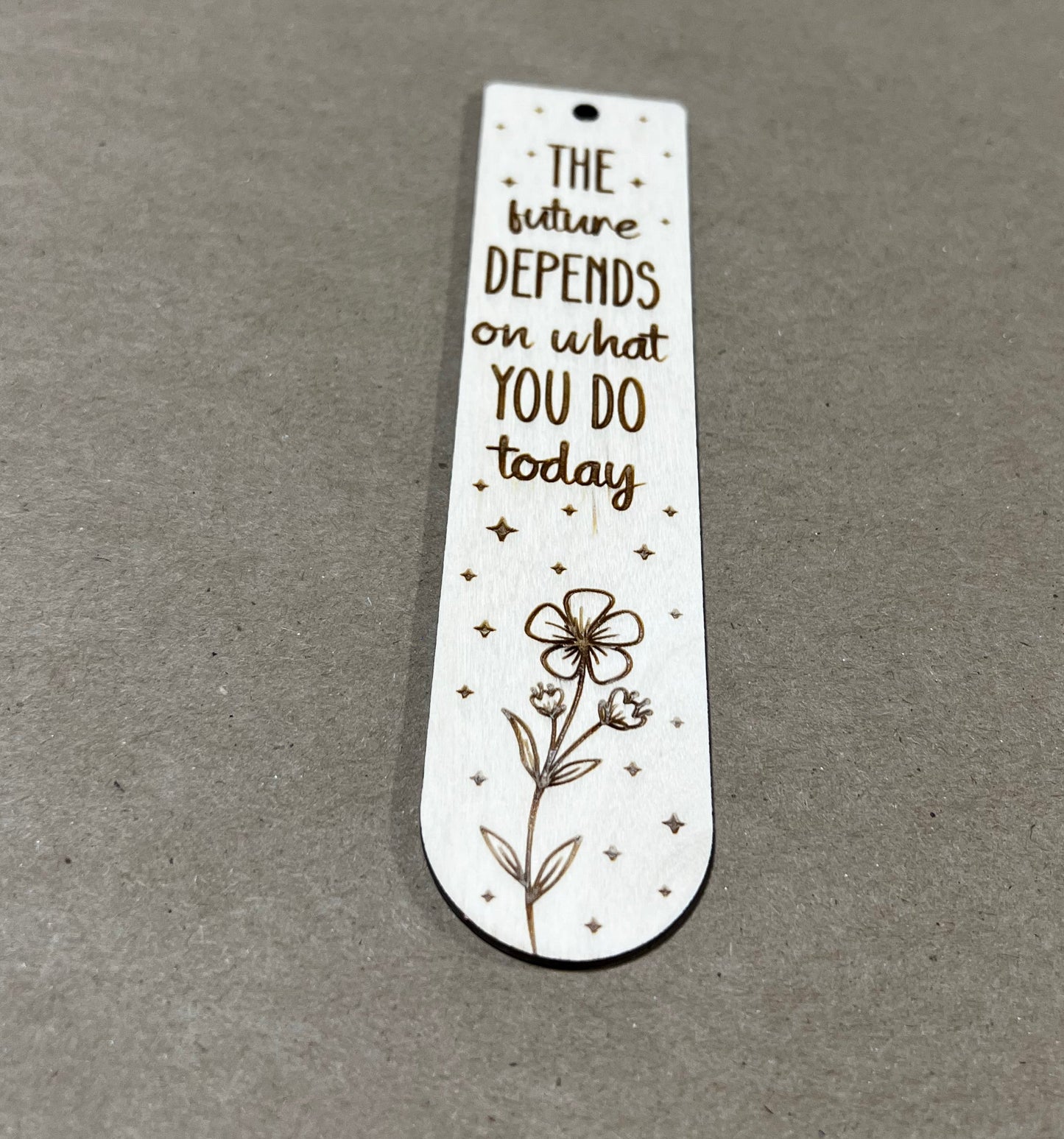 The future depends on what you do today Bookmark, Book Mark, Book Lover gift