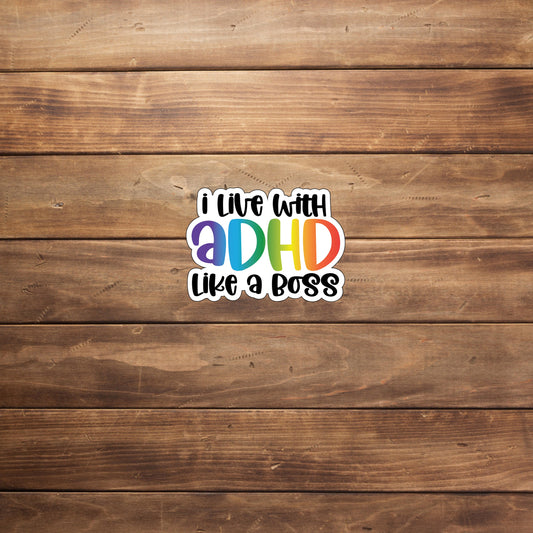 Like A Boss  Sticker,  Vinyl sticker, laptop sticker, Tablet sticker