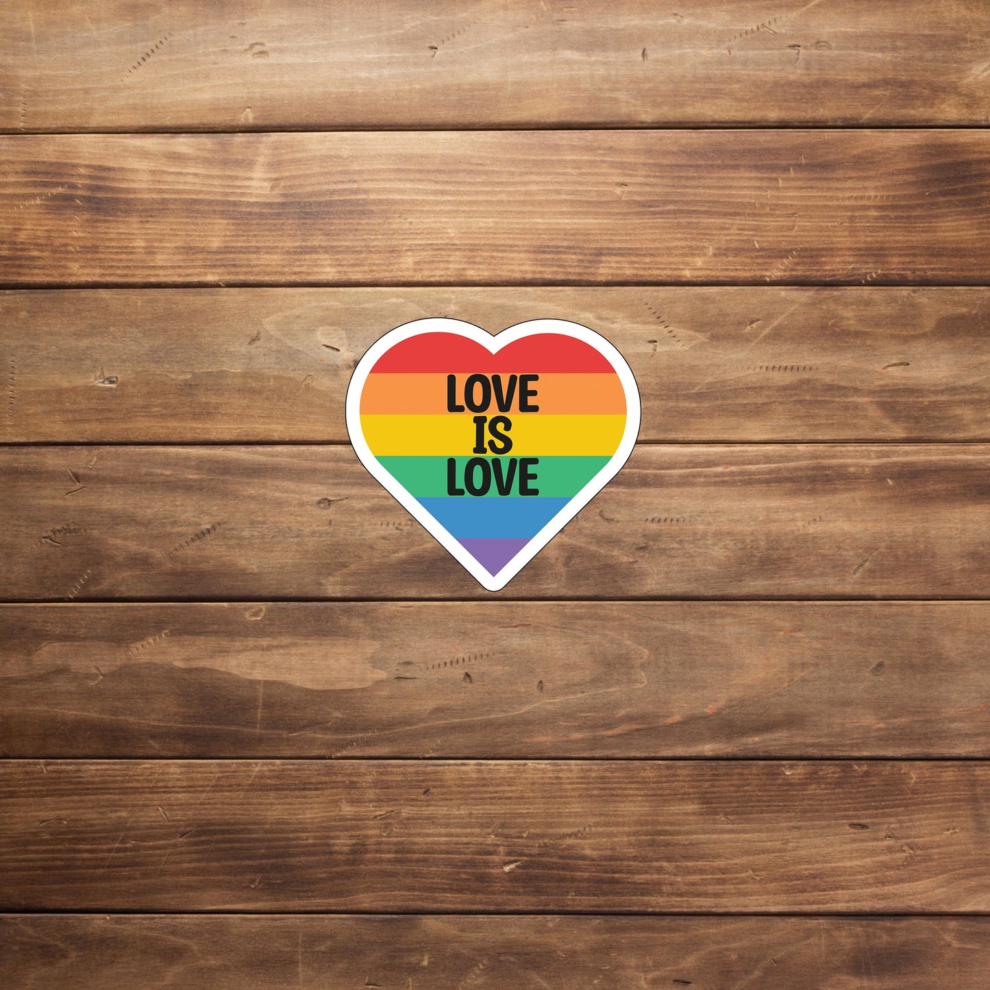 Love is love  Sticker,  Vinyl sticker, laptop sticker, Tablet sticker