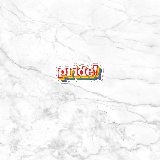 Pride   Sticker,  Vinyl sticker, laptop sticker, Tablet sticker