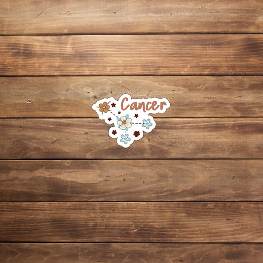 Zodiac Flower Boho Stickers