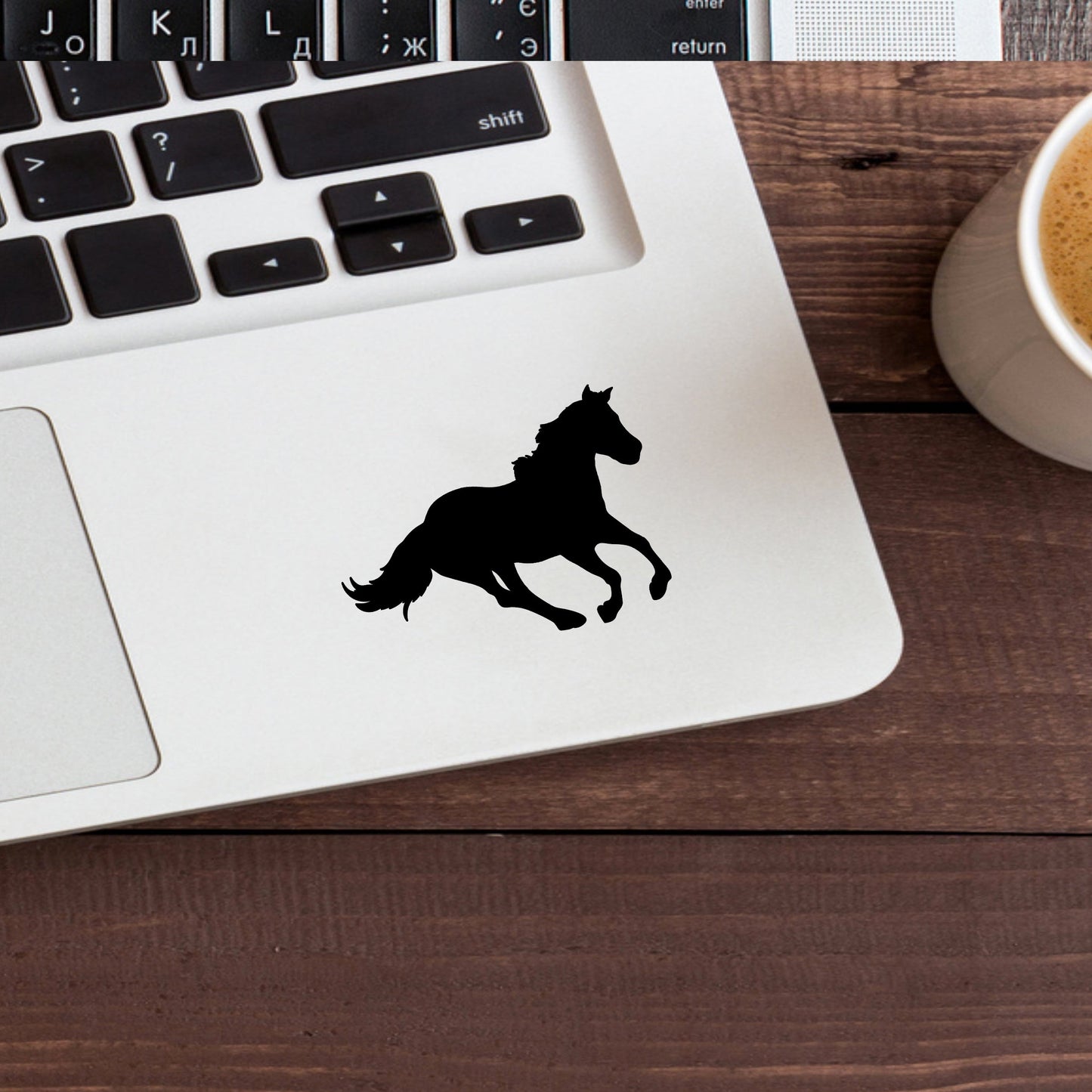 Horse Vinyl Sticker , car decal , laptop decal , window decal ,