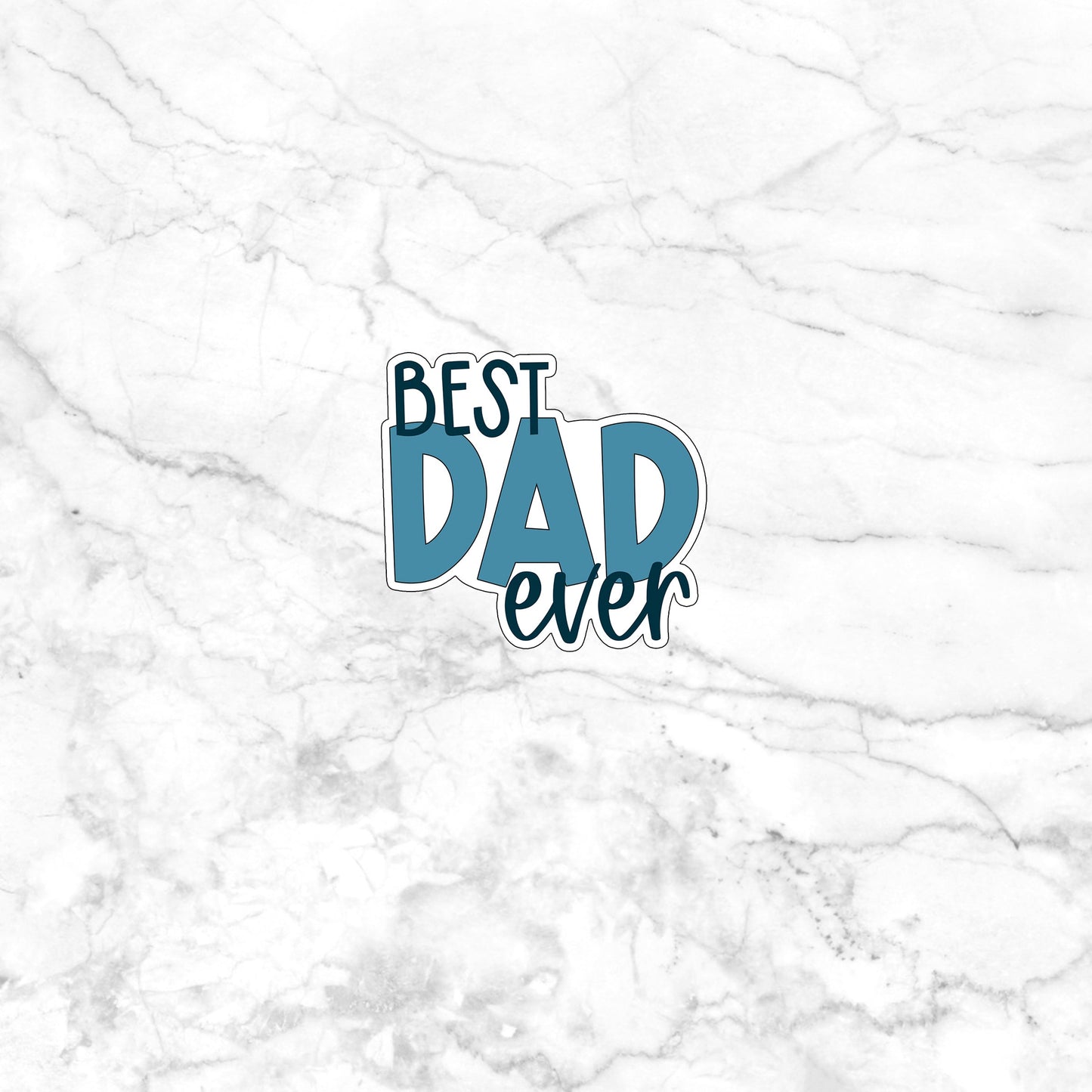 Best Dad  Sticker,  Vinyl sticker, laptop sticker, Tablet sticker