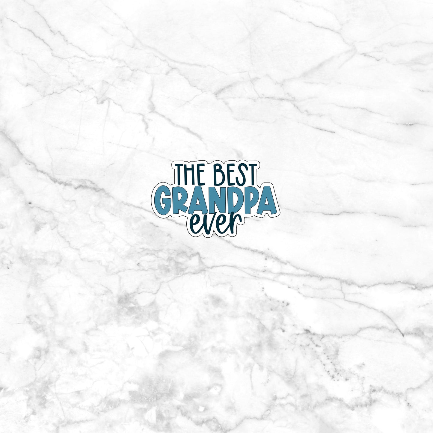 Best Grandpa Sticker,  Vinyl sticker, laptop sticker, Tablet sticker