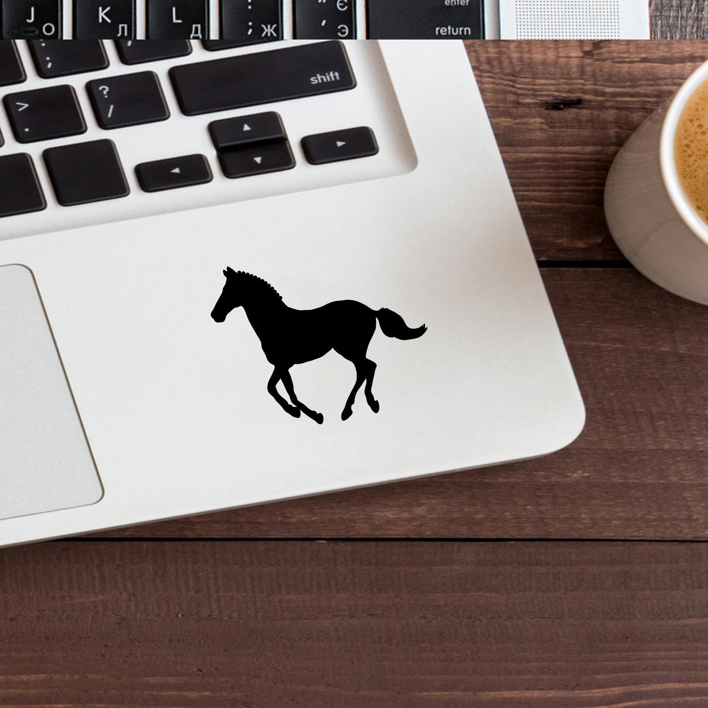 Horse Vinyl Sticker , car decal , laptop decal , window decal ,