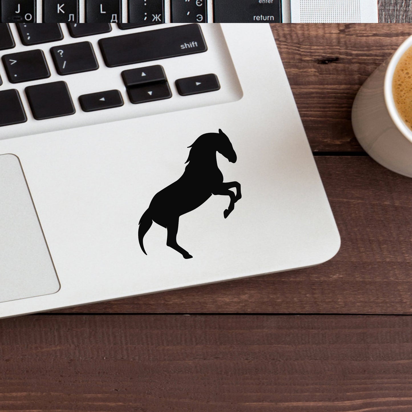 Horse Vinyl Sticker , car decal , laptop decal , window decal ,