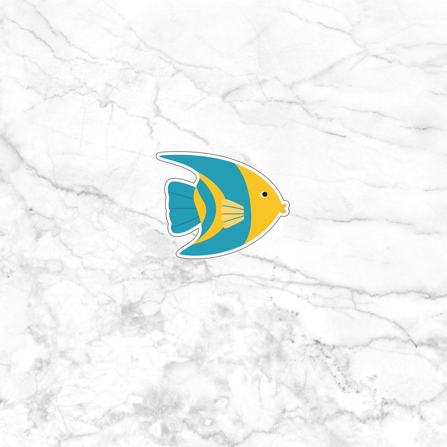 Ocean Life Stickers, fish sticker