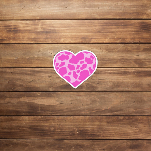 hotpinkHEART  Sticker,  Vinyl sticker, laptop sticker, Tablet sticker