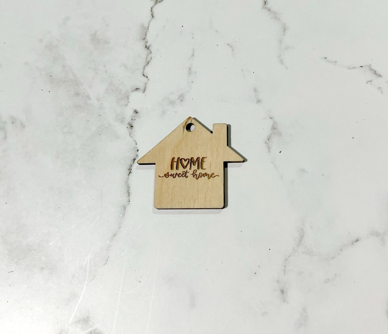 Home Sweet Home Keychain ,st Home Keychain ,  Laser Engraved Keychain , bag tag , gift for her , gift for him ,