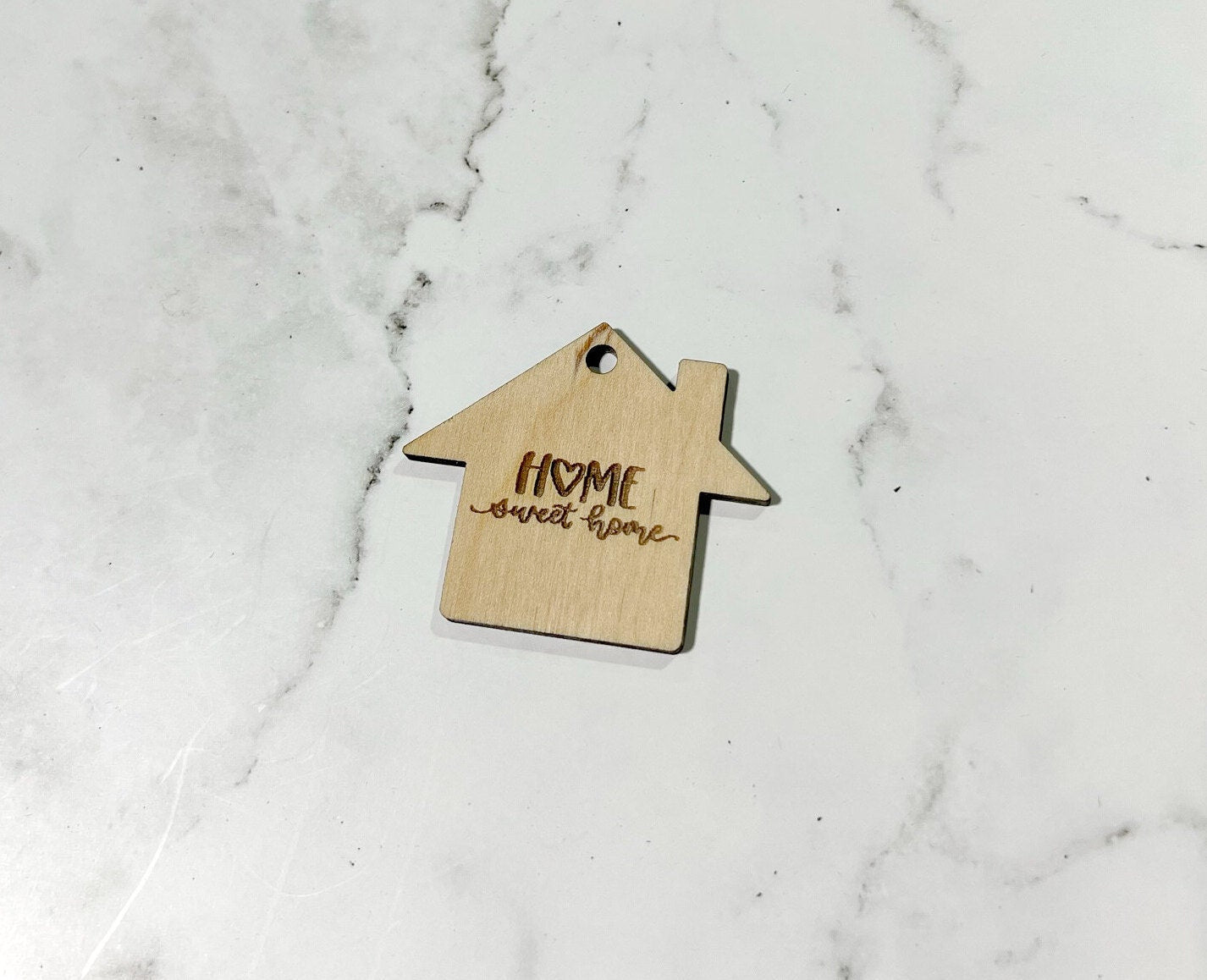 Home Sweet Home Keychain ,st Home Keychain ,  Laser Engraved Keychain , bag tag , gift for her , gift for him ,