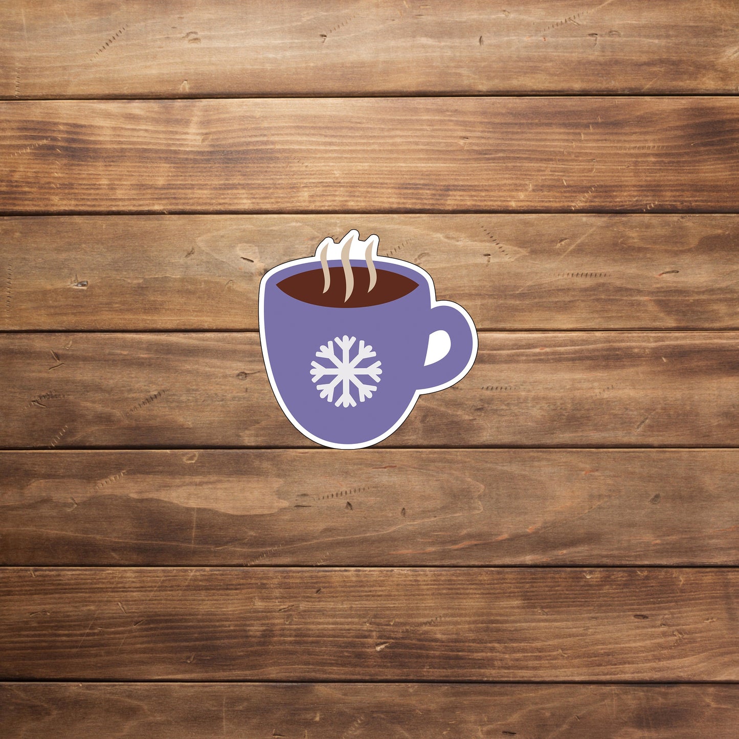 Winter Sticker,  mug-sticker Sticker