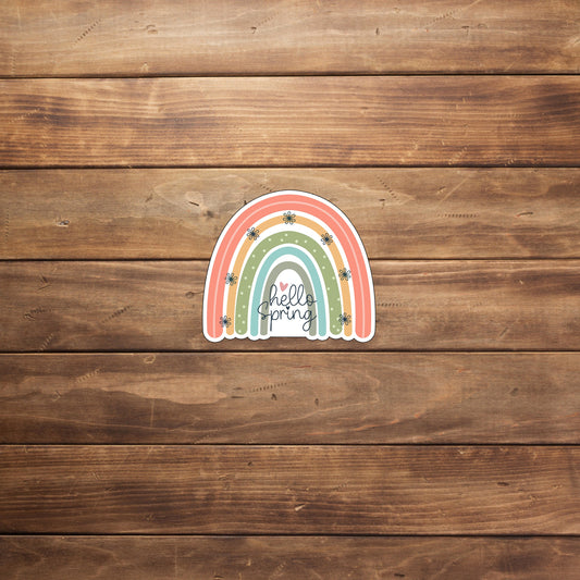 rainbow sticker Sticker