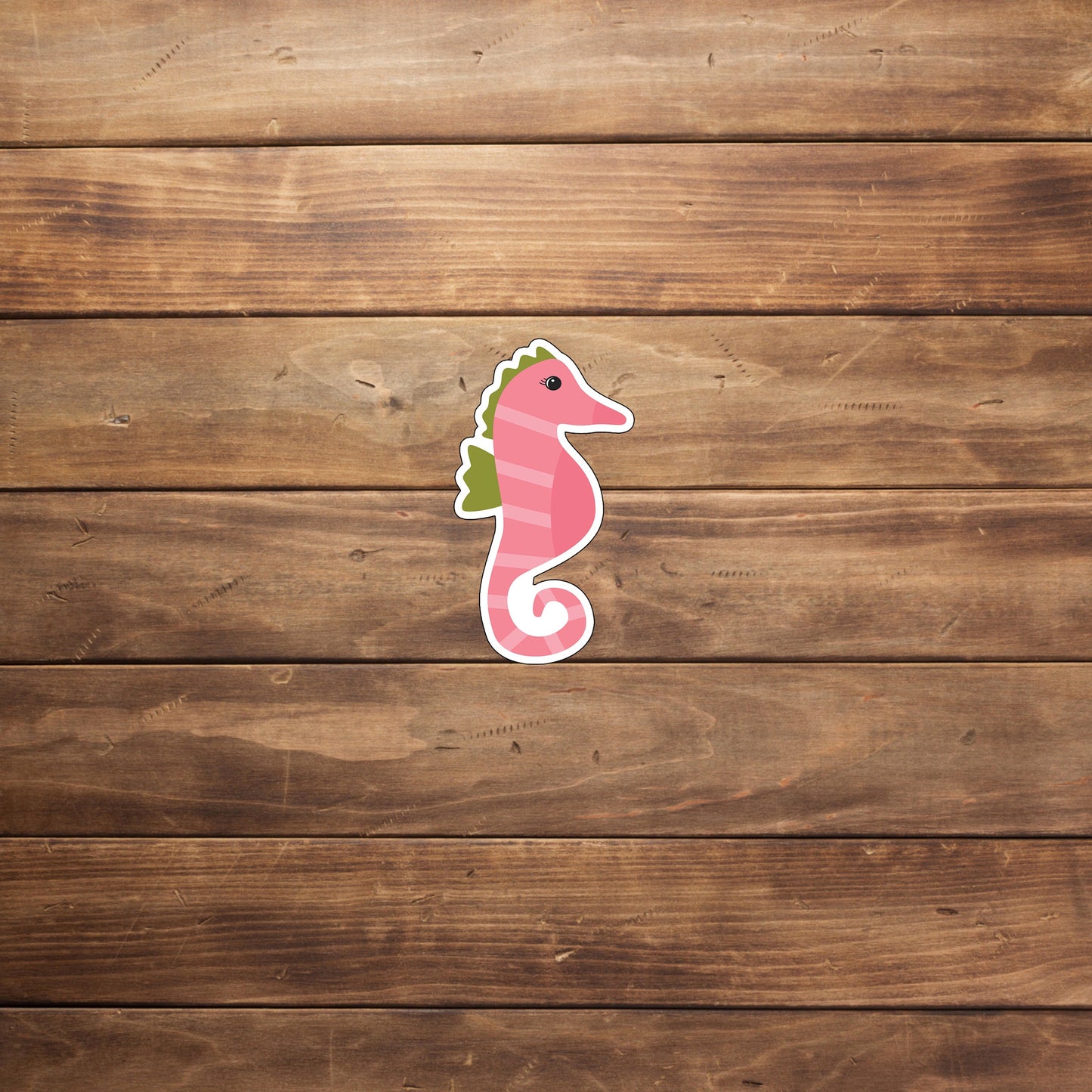 Ocean Life Stickers, seahorse sticker