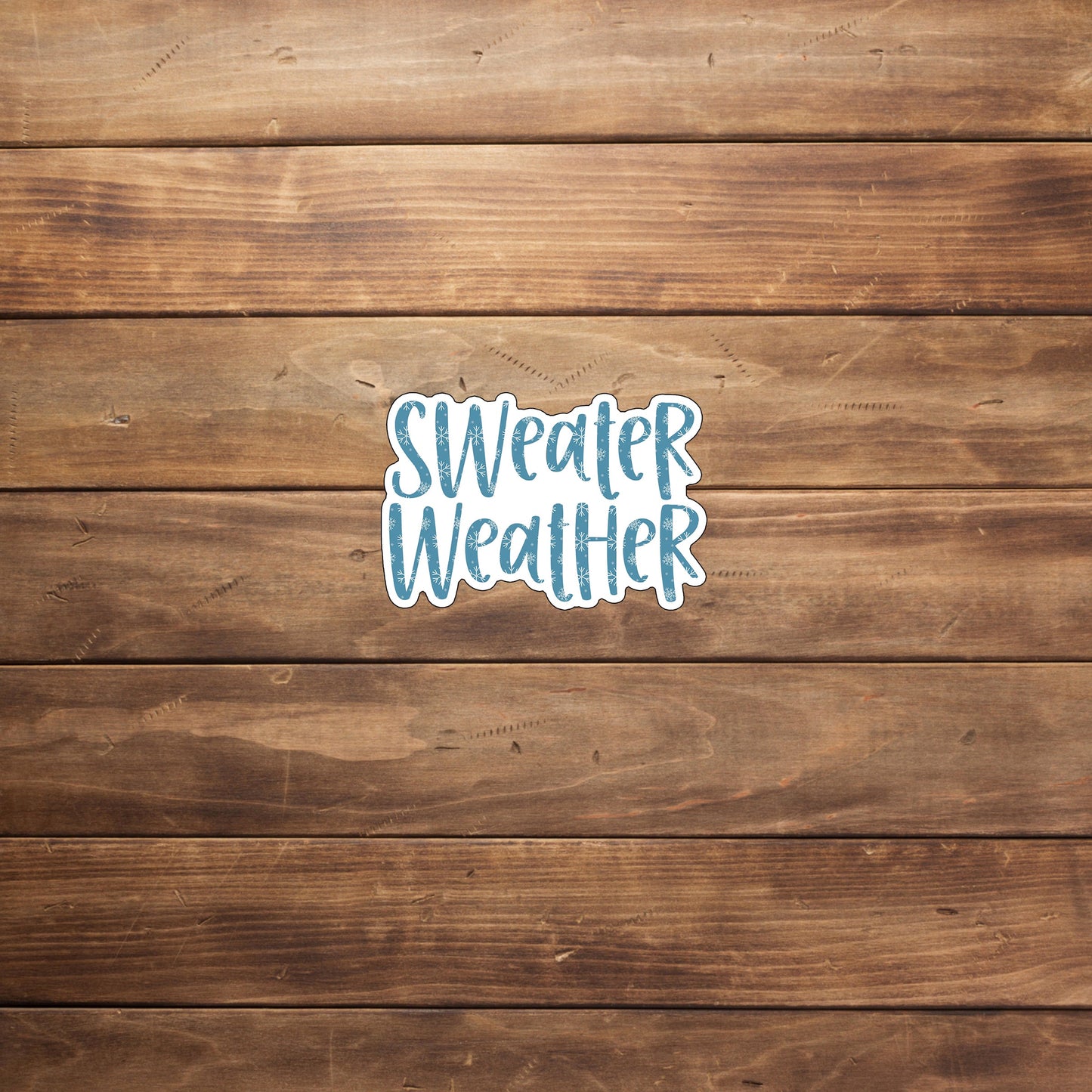 Winter Sticker,  sweater-weather-sticker Sticker