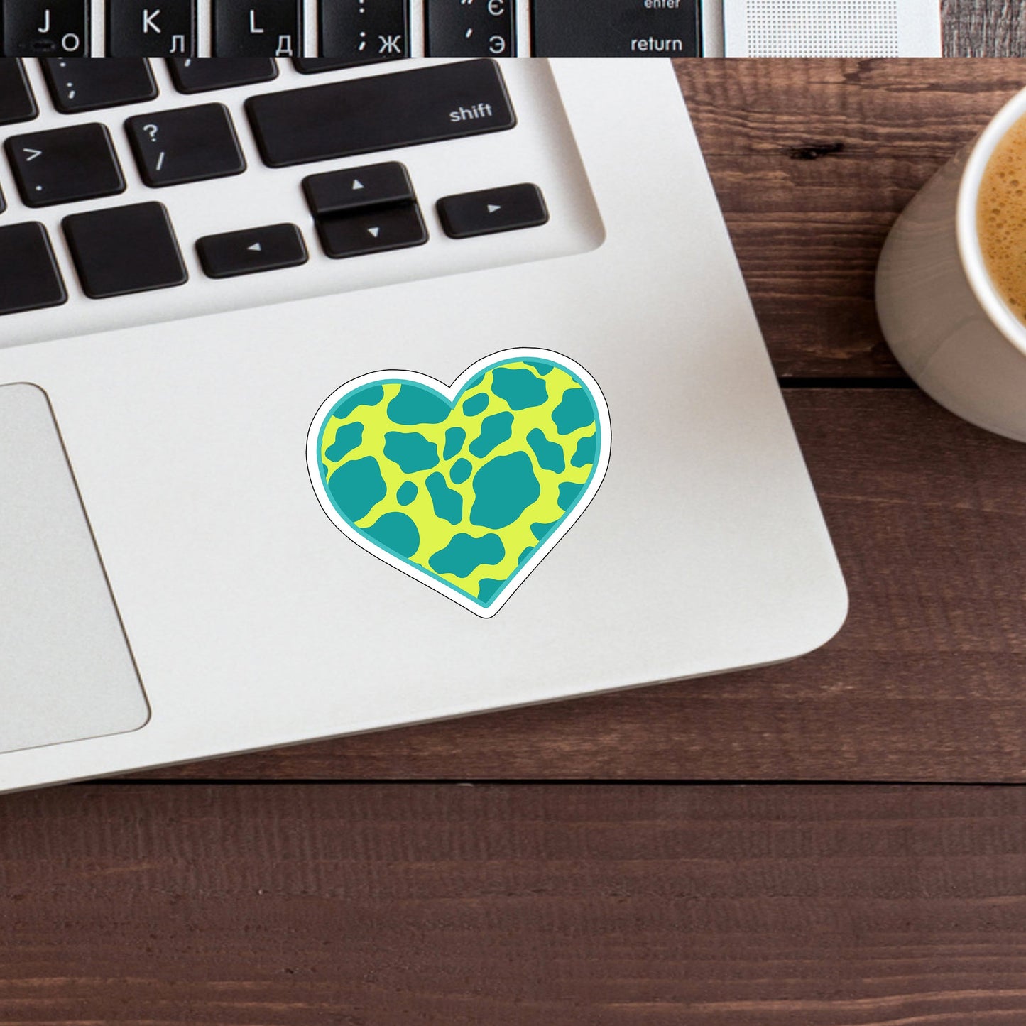 yellowgreen  Sticker,  Vinyl sticker, laptop sticker, Tablet sticker